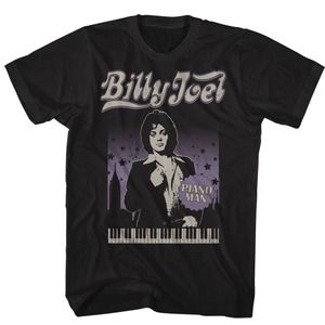 Billy Joel Piano Man Music TShirt